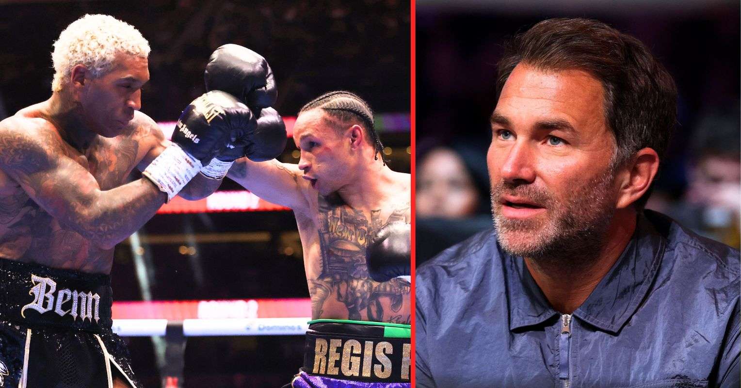 Eddie Hearn sums up Conor Benn’s performance against Regis Prograis