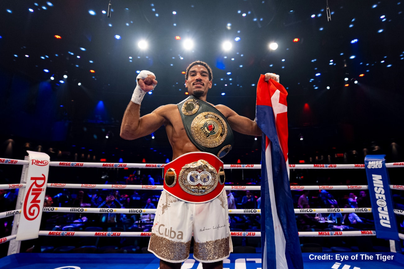 Osleys Iglesias Targets Undisputed After IBF Title Win