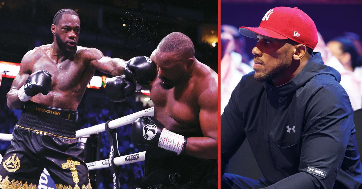 Deontay Wilder delivers face to face message to Anthony Joshua after Chisora win
