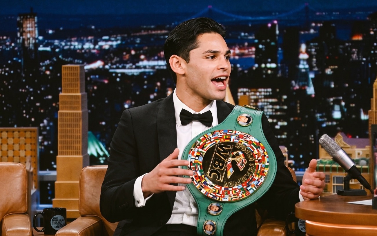 Ryan Garcia Says Benn “Grabbed Me” Before Fight