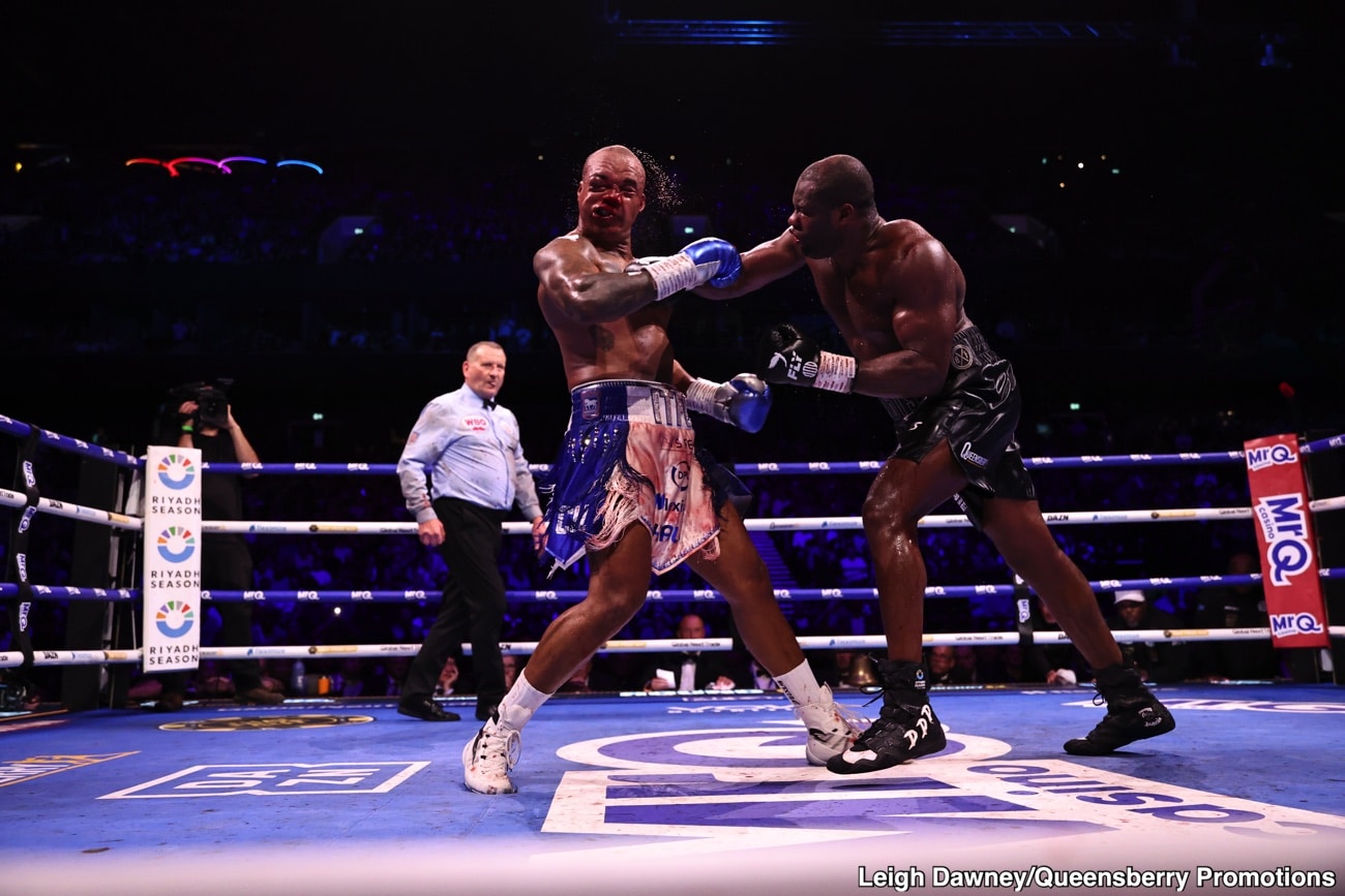 Frank Warren Says Dubois-Wardley Could Hit Stadium