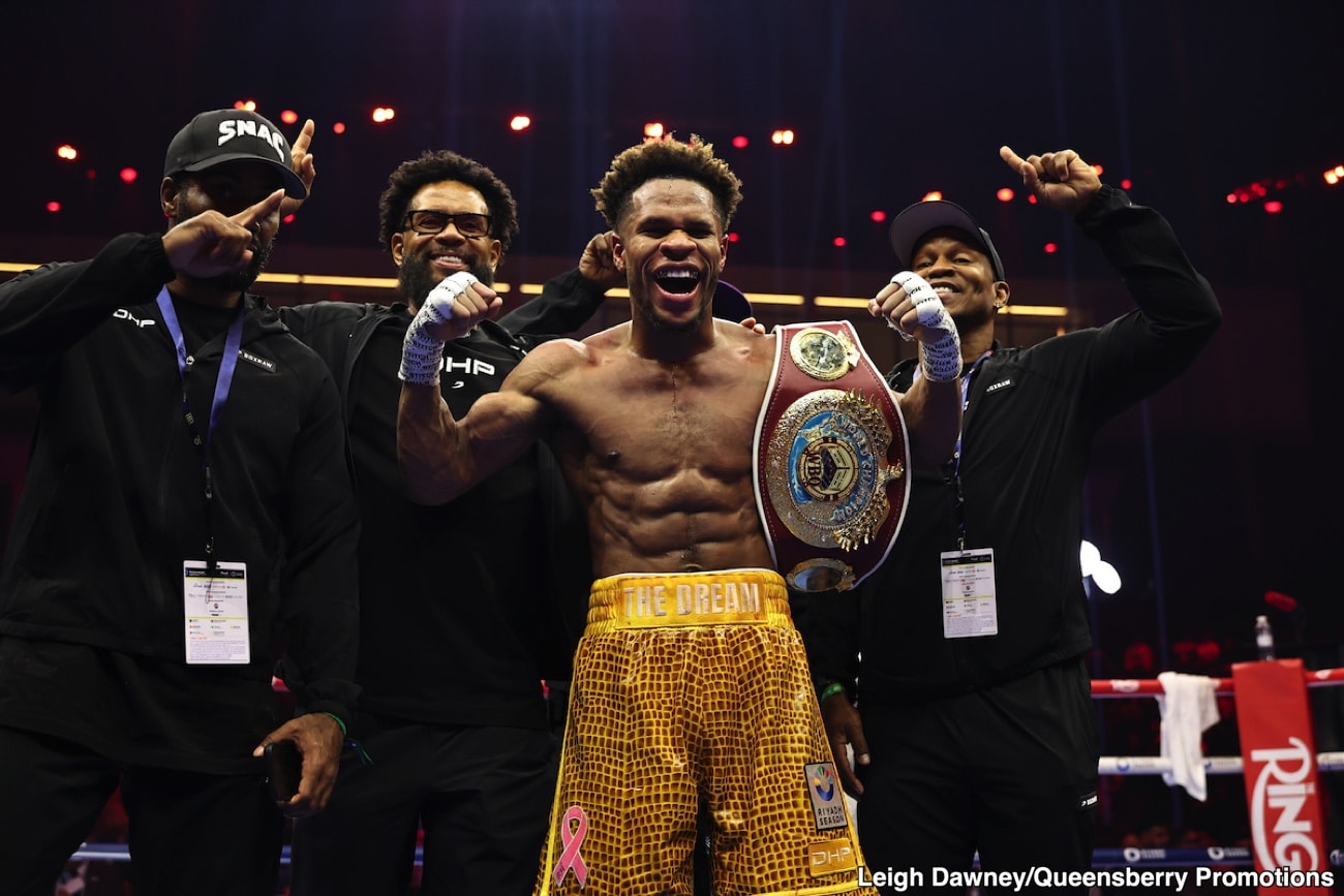Bill Haney Won’t Say If Devin Will Vacate WBO Title For Shakur Fight