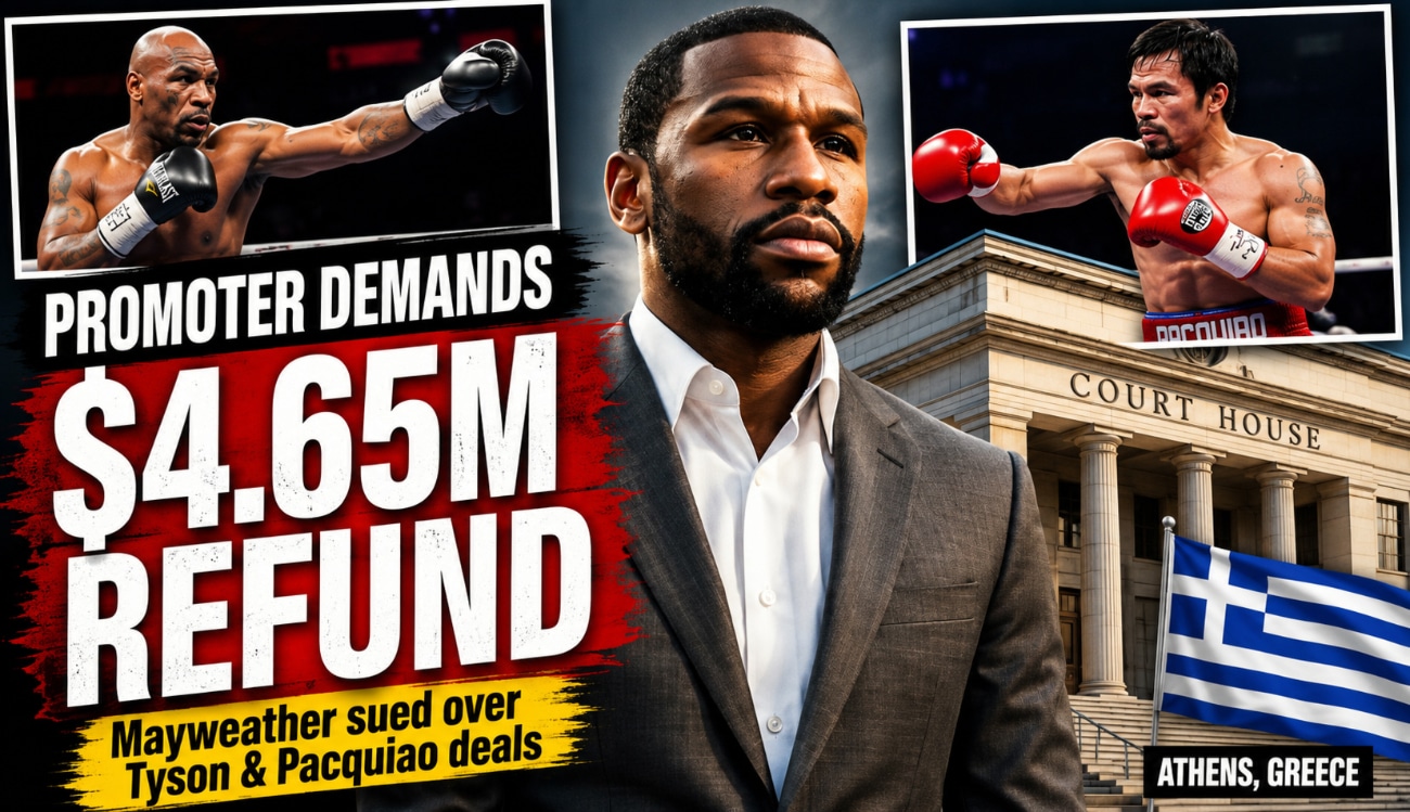 Promoter Demands $4.65M Refund From Floyd Mayweather For Scrapped Tyson And Pacquiao Exhibitions